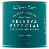 Cono Sur Reserva Especial Riesling white wine 75cl - British product