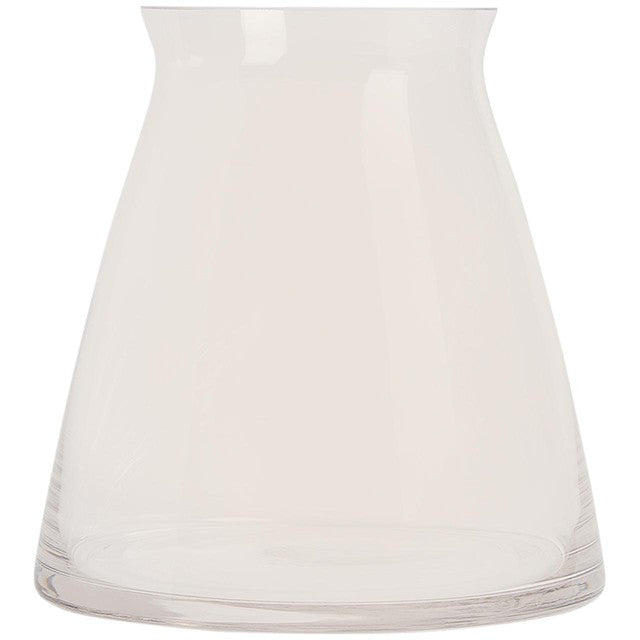 M&S clear medium lantern vase, imported from the UK