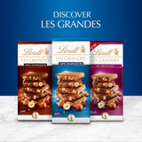 Lindt Les Grandes Hazelnuts Milk Chocolate Bar 150g, UK version