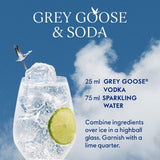 Grey Goose premium French vodka 35cl, UK version
