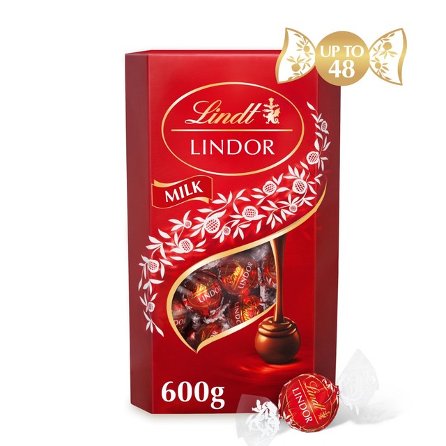 Lindt milk chocolate truffles 600g, UK version