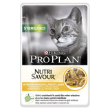 Pro Plan cat food sterilised 10 x 85g, imported from the UK
