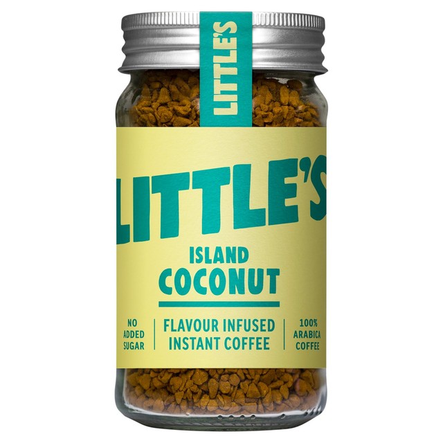 Little's coconut flavour infused instant coffee 50g, UK version