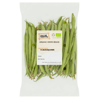 M&S Love Me Tender Organic Green Beans Fresh Beans 350g - Acheter en ligne sur McGrocer