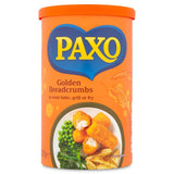 Paxo Golden Breadcrumbs 227g, imported from the UK