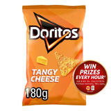 Doritos tangy cheese tortilla chips 180g - British product