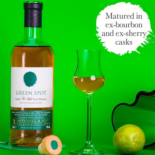Pernod Green Spot Single Pot Still Irish Whiskey 70cl, UK version