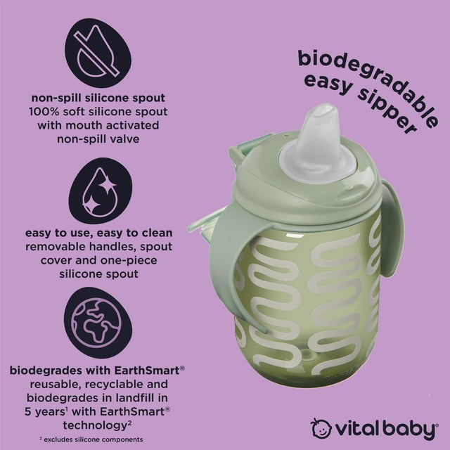 Vital Baby Moss sipper cup 350ml (British brand)