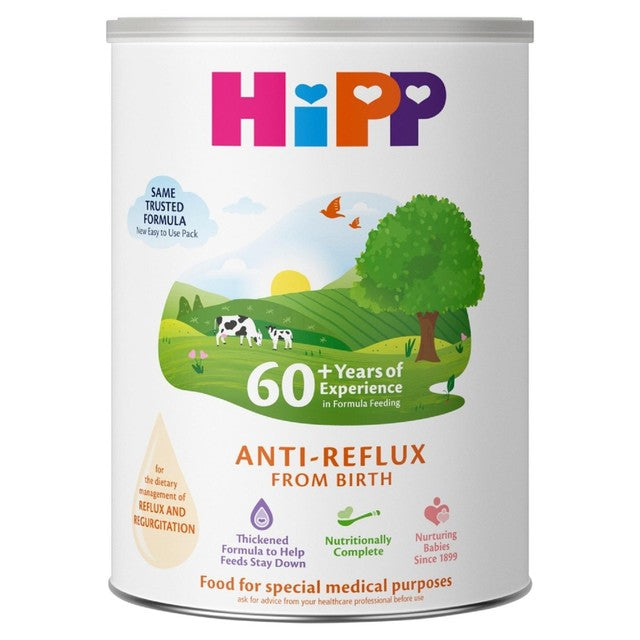 HiPP anti reflux baby milk formula 800g, UK version