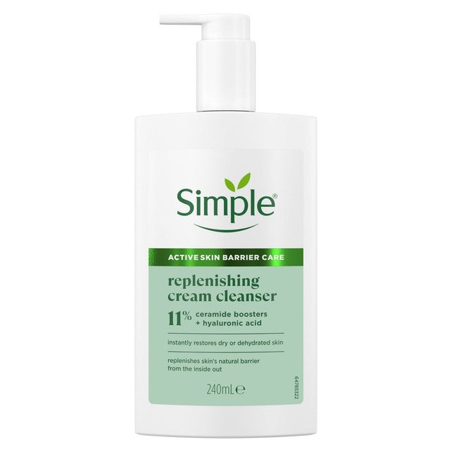Simple cream cleanser 230ml (British brand)