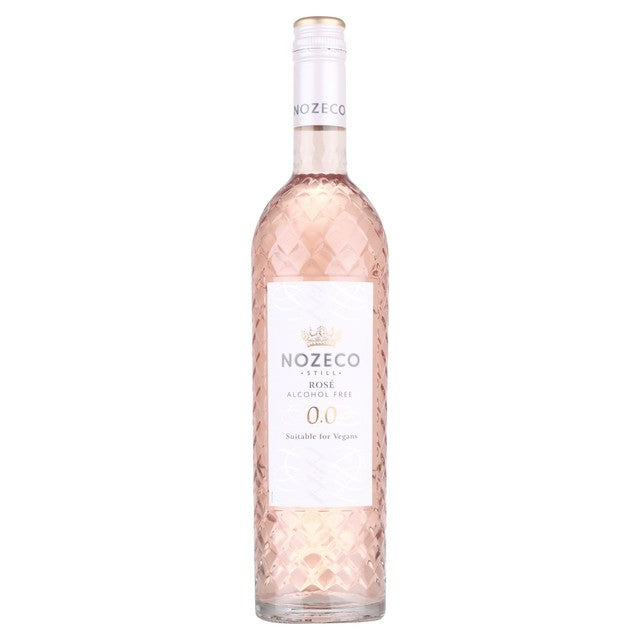 LES GRANDE alcohol-free still rosé wine 75cl, imported from the UK
