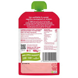 Kiddylicious strawberry spinach apple baby food pouch 100g, UK version