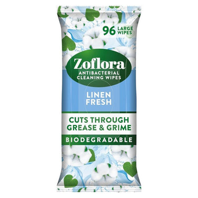 M&S Zoflora Linen Fresh Antibacterial Multi-surface Wipes 96 Pack- Buy online at McGrocer