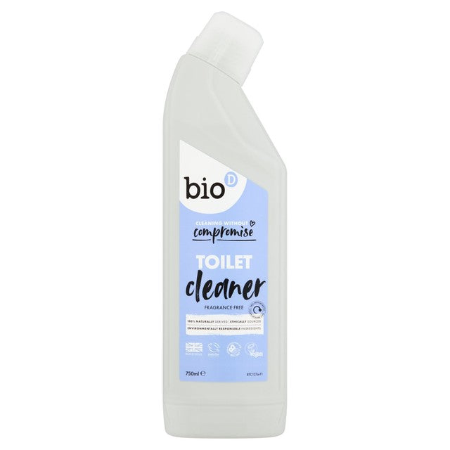 Bio-D fragrance free toilet cleaner 750ml - British product