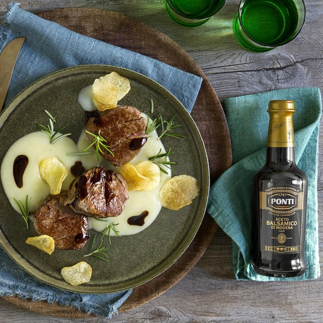 Ponti balsamic vinegar of Modena 12 months matured 250ml, imported from the UK