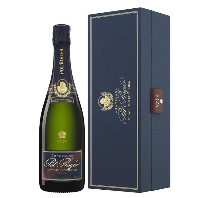 Pol Roger Sir Winston Churchill champagne 2015 75cl, imported from the UK