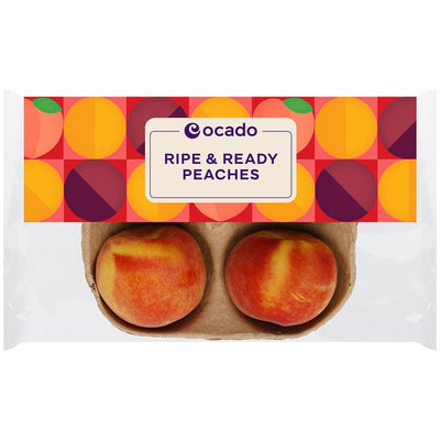 Ocado reife & verzehrfertige Pfirsiche 4er-Packung