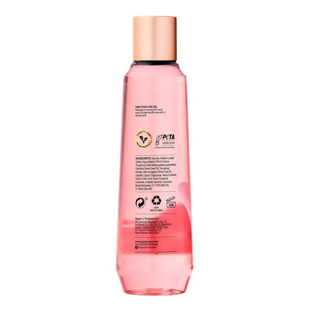 Sanctuary Spa lily and rose natural oils shower oil 200ml (British brand)