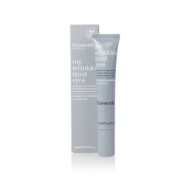 This Works night-time eye cream for wrinkles and tired eyes (British brand)