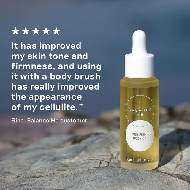 Balance Me super firming travel body oil 30ml - British product