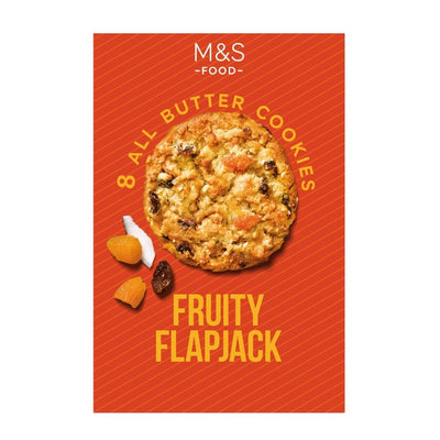M&S M&S All Butter Fruity Flapjack Cookies 200g- Buy online at McGrocer