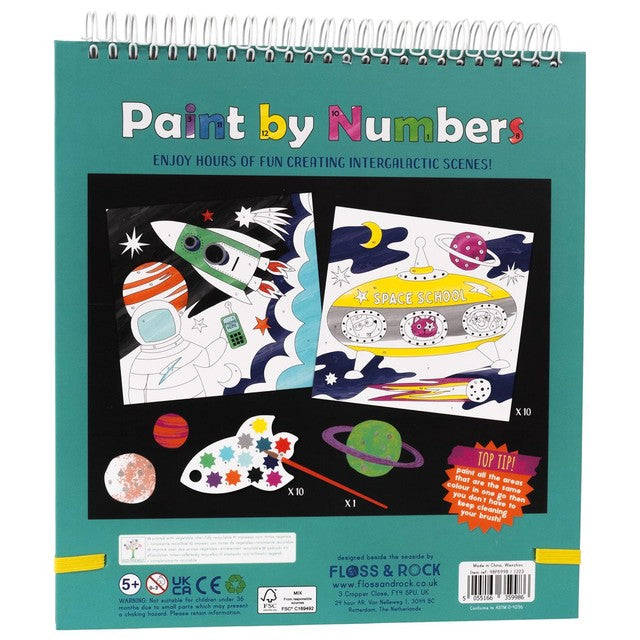 Floss & Rock Space paint by numbers kit - British product