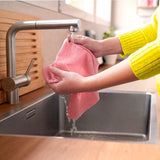 Paño de microfibra Marigold Squeaky Clean de 32 x 27 cm, importado del Reino Unido.
