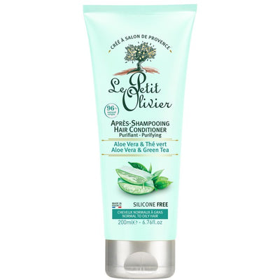 M&S Le Petit Olivier Purifying Conditioner with Aloe Vera and Green Tea 200ml- Buy online at McGrocer