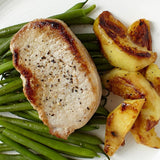 Ocado British pork loin medallions 400g, imported from the UK