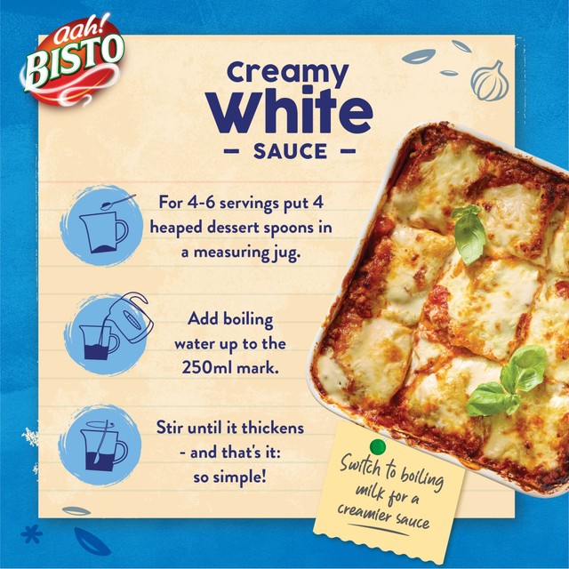 Bisto white sauce mix 185g - British product