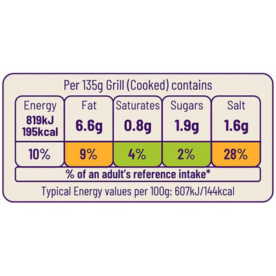 M&S Ocado Knoblauch- und Kräuter-Hähnchenbrust-Grills 343g - Jetzt bei McGrocer online kaufen