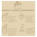 Glade Peony & Cherry large scented candle 204g, UK version