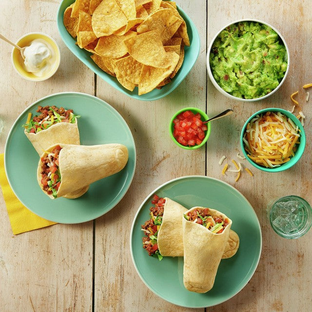 Old El Paso fajita tortilla pockets 8 pack, imported from the UK