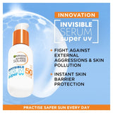 Garnier Ambre Solaire face serum SPF 50 - British product