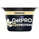 GetPro Vanilla High Protein Yoghurt 160g pot, UK version