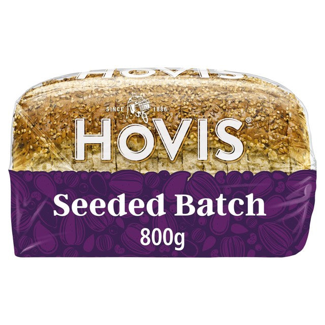 Hovis Seeded Batch sliced bread 800g, UK version