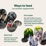 YuMOVE digestive rapid powder for dogs and cats, UK version