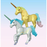 Playmobil Magical Unicorns Rainbow Flower playset, imported from the UK