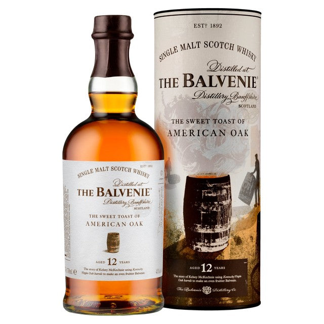 Balvenie Single Malt Whisky Sweet Toast 70cl - British product