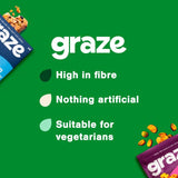 Graze Sweet Chilli Crunch vegetable snack 100g, UK version