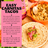 Gran Luchito citrus jalapeno carnitas taco recipe kit 270g, UK version