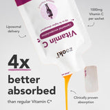 Zooki liposomal vitamin C sachets acai berry 1000mg - British product
