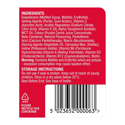 M&S Natures Aid Multivitamin Support Jelly Beans Erdbeergeschmack Kinder Multivitamin 60er Packung - Jetzt bei McGrocer online kaufen