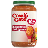 Cow & Gate spaghetti bolognese baby food 200g jar for 10+ months - British product