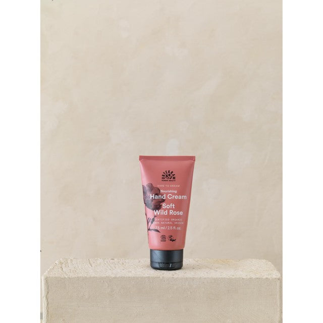 Urtekram Wild Rose Hand Cream 75ml (British brand)