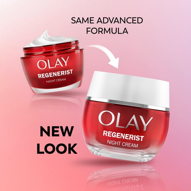 Olay Regenerist Night Cream 50ml, imported from the UK
