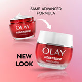 Olay Regenerist Night Cream 50ml, imported from the UK