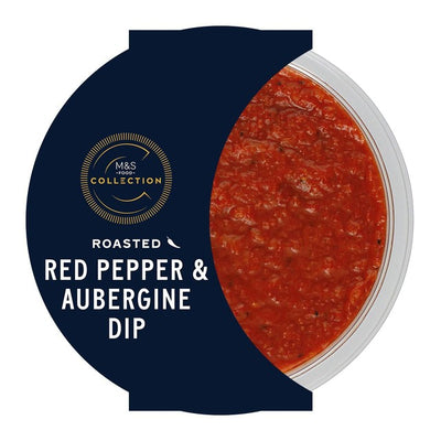 M&S Collection Roasted Red Pepper & Aubergine Dip 170g