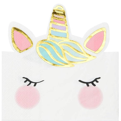 M&S Talking Tables Unicorn Paper Napkins Pack of 8- Buy online at McGrocer
