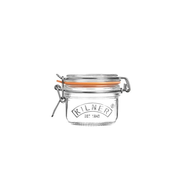 Kilner Clip Top Round Jar 0.125L, UK version